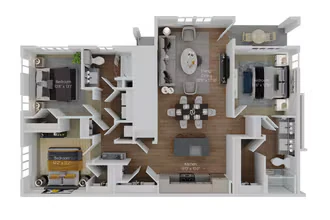 The Flat (Select C1L) 3106 floor plan